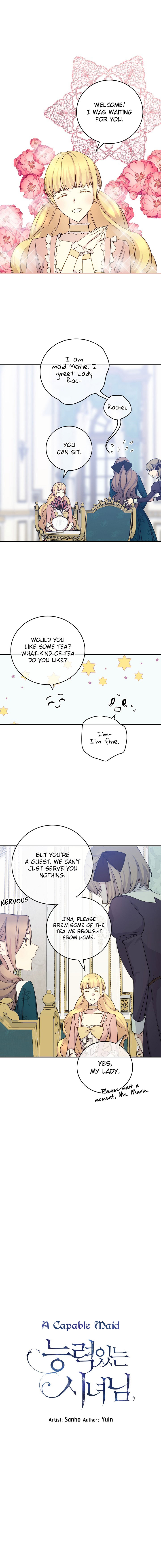 A Capable Maid Chapter 38 page 1