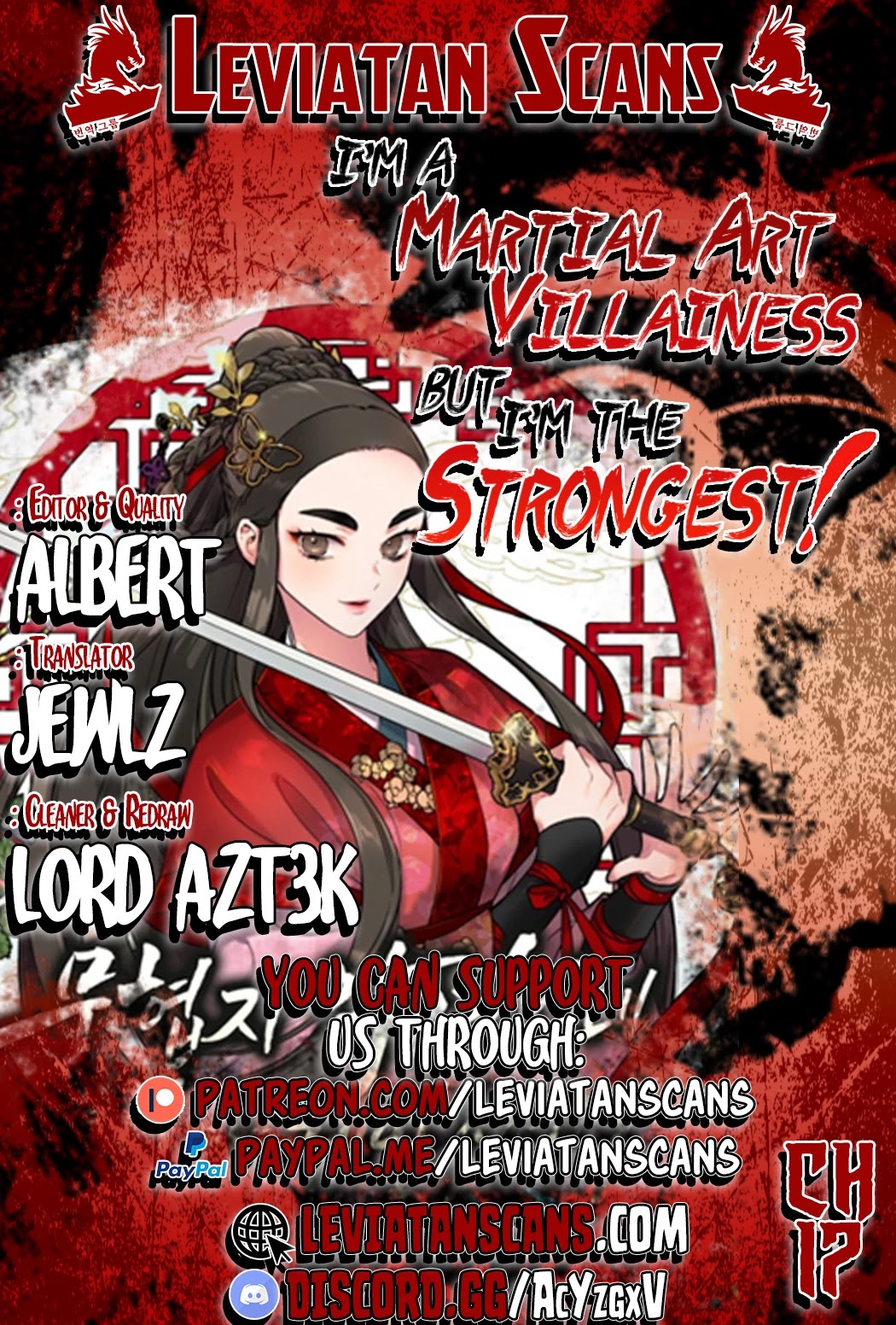 I’m a Martial Art Villainess but I’m the Strongest! Chapter 17 page 1